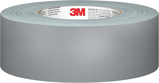 3M Multi-Use Colored Duct Tape, Brown with Strong Adhesive and Water-Resistant Backing, Multi-Surface 3M Duct Tape for Indoor and Outdoor Use, 1.88 Inches x 20 Yards, 1 Roll (3920-BR)