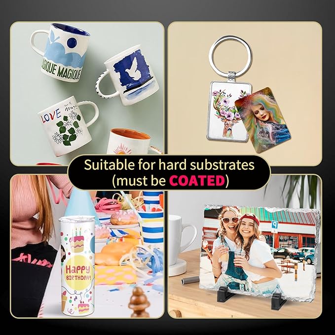 A-SUB Sublimation Paper 11x17 Inch 110 Sheets Compatible with Sublimation Printer and Ink 125g