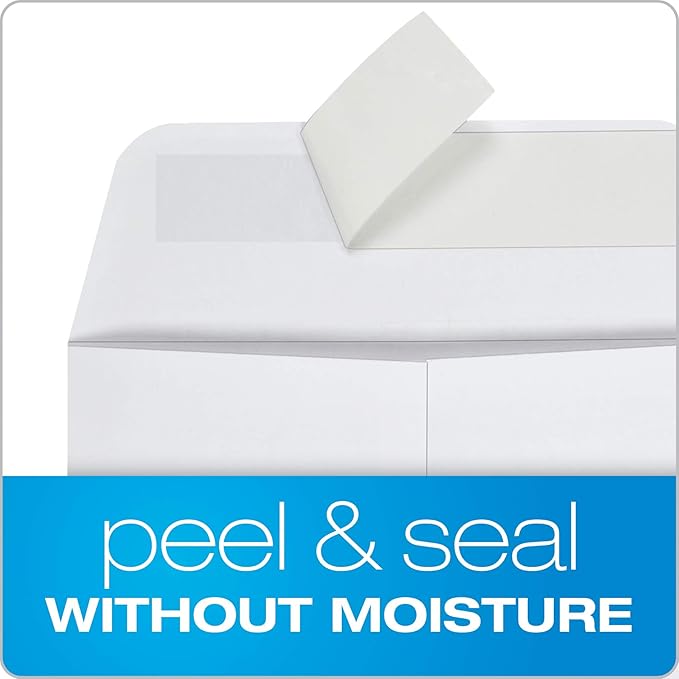 Columbian Catalog Envelopes, 6 x 9, Release & Seal Self-Sealing Closure, 28 lb White Wove (COLO652), 100 per Box (Pack of 10)