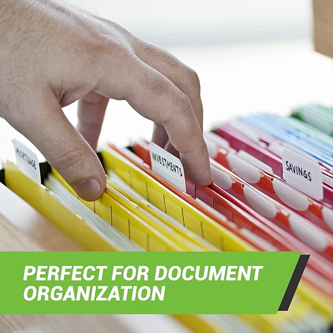 Royal Green Rectangular Coding Stickers- 18 Color Write on Labels, 1" x 3" Stickers for Mailing, Organizing, Home, Office, & School Projects, 144-Pack