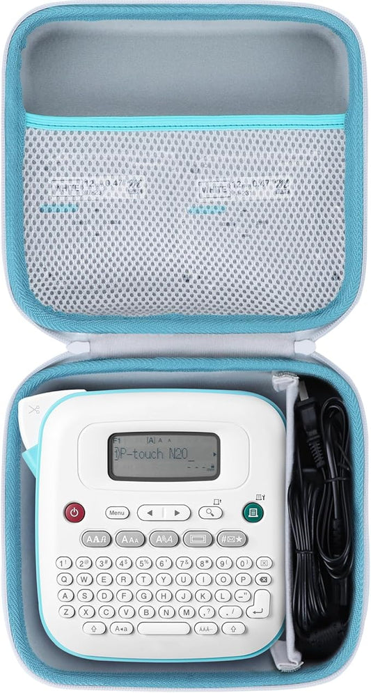 Case Compatible with Brother PT-N20 / PT-N25BT / PT-N25BTV3 Personal Desktop Label Maker Portable - Case Only