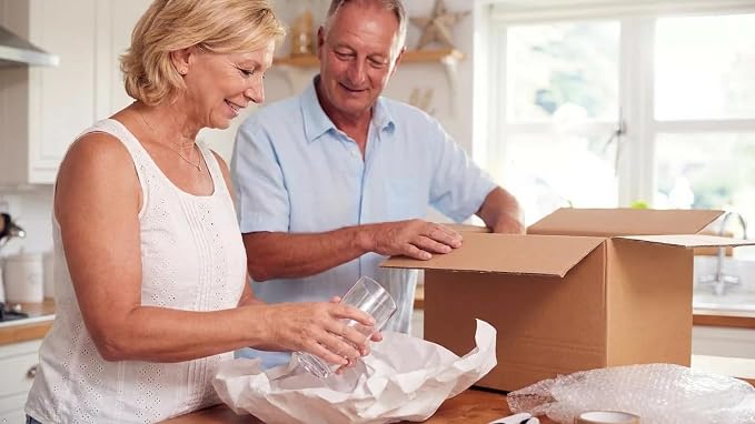 Corrugated Shipping Boxes, 25 Pack, 16 x 12 x 12 inch | Medium Mail & Shipping Packaging, Cardboard, Brown, For Storage & Mailing