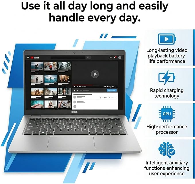 Dell Latitude 5420 14-Inch 1920 x 1080 FHD Laptop, Core i7-1185G7, 16GB DDR4 RAM, 512GB M.2 NVMe SSD, Thunderbolt 4, HDMI, Windows 11 Pro, Webcam, Business Laptop (Renewed)