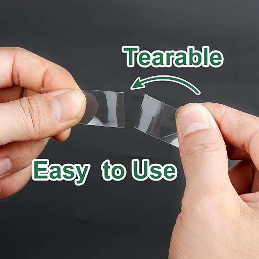 JACMD 8 Rolls Clear Tape, Transparent Tape Refills, Gift Wrap Tape 3/4 * 1000 inch for Gift Wrapping for Office, Home, School