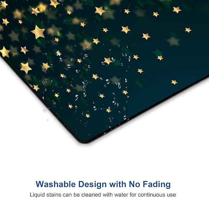 Mouse pad Computer Mousepad with Personalized Star Design Office Non-Slip Rubber Mouse mat