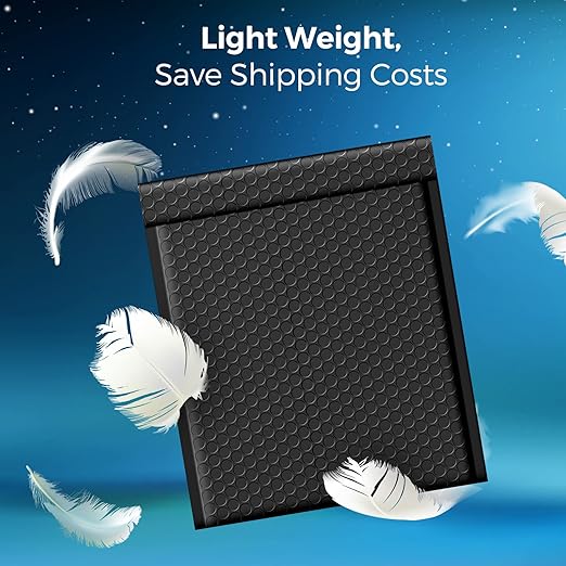 Fuxury 250Pack Black Bubble Mailers 8.5x12" Medium Opaque Bubble Envelopes Strong Adhesion Padded Mailer Thick Padded Envelopes Mailers for Small Business Mailing Books Clothes Makeup Supplies