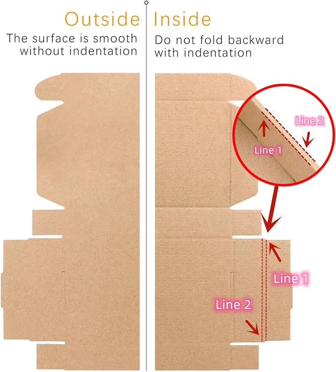 11x8x2 Shipping Boxes Brown Mailer Corrugated Cardboard Box Set of 25 | for Packaging, Literature, Packing, Mailing, Storage, Small Business, Moving, Gift, Supplies, Quick Fold, Tab Locking