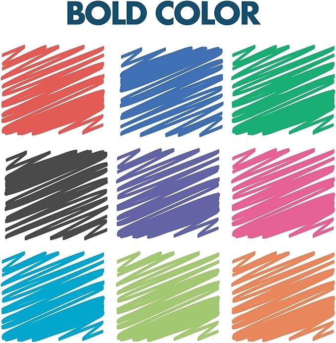Quartet Dry Erase Markers, Whiteboard Markers, Chisel Tip, EnduraGlide, Assorted Colors, 12 Pack (5001-20MA)