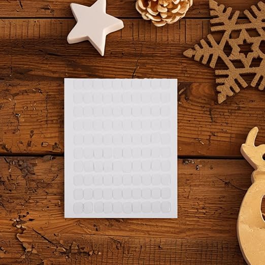 800pcs Double-Sided Adhesive Gel Dots Removable Sticky Tack for Wall Hanging Posters Museum Display Home Office Classroom Use