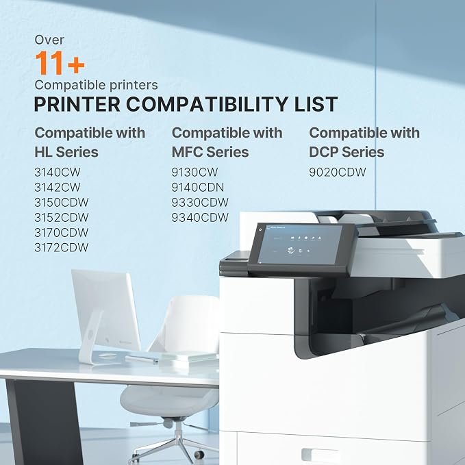 E-Z Ink TN221 TN225 Compatible for Brother TN-221 TN-225 Toner Cartridges | TN221 TN225 to Use with MFC-9130CW HL-3170CDW MFC-9340CDW HL-3140CW MFC-9330CDW (2 Black 1 Cyan 1 Magenta 1 Yellow, 5 Pack)