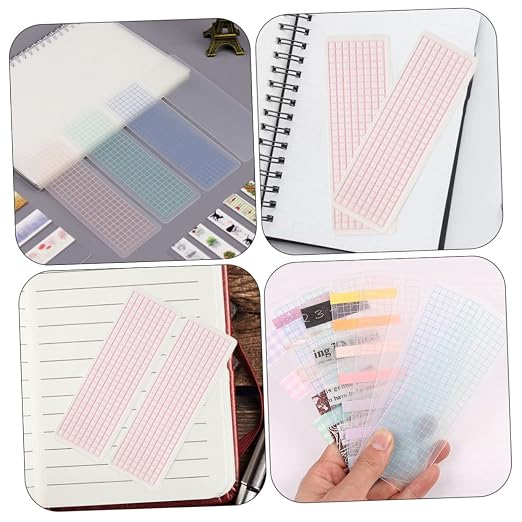 50Pcs Washi Tape Organizer Washi Cards Storage Bookmark Separate Office School Supplies Lightweight Ideal for Office and School Accessory