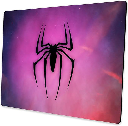 Spider Mouse pad Small Computer Mouse pad with Personalized Galaxy Spider Design Office Non-Slip Rubber Mouse mat