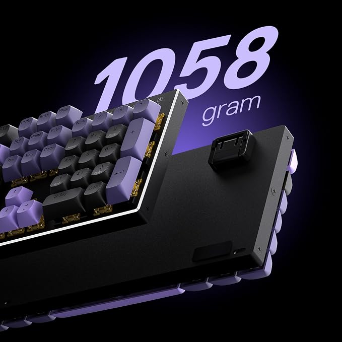Redragon K556 104-Key Wired RGB Hall-Effect Rapid Trigger Gaming Keyboard | Rock-Solid Metal Build, 0.1mm Adjustable Actuation Magnetic Switch, Zero Input Delay, 8K Polling for FPS Games Pause & Shoot
