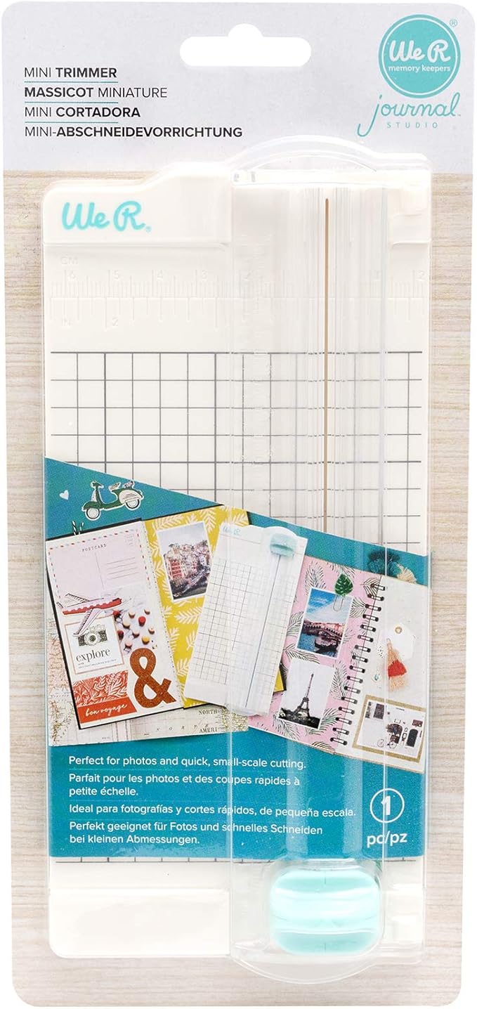 We R Memory Keepers Journal Mini Trimmer-7.25"X3.25"