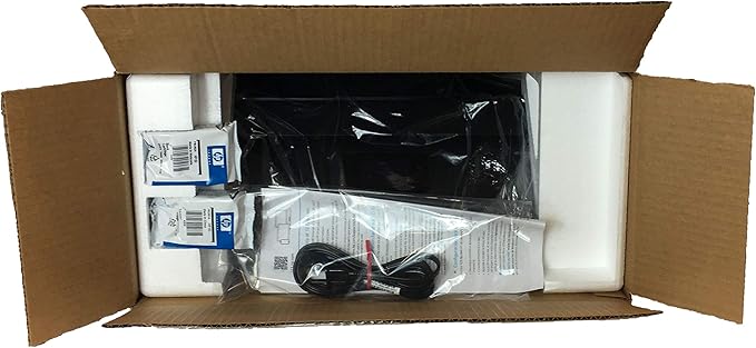 HP OfficeJet 5255 All-in-One Printer with Mobile Printing, Instant Ink Ready - Black (Renewed)