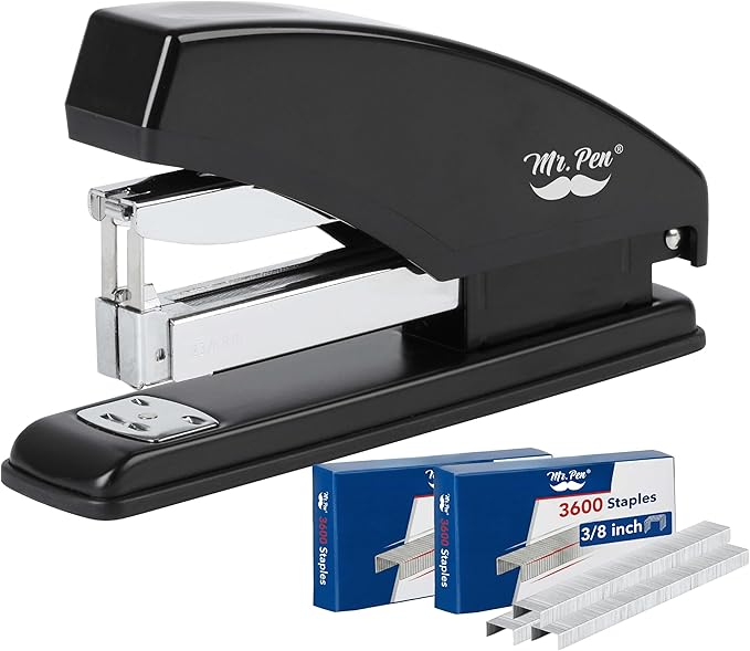 Mr. Pen Heavy Duty Stapler, 60 Sheet Capacity, 3600 Staples