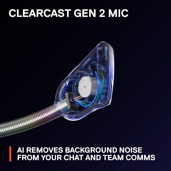SteelSeries Arctis Nova 1 Multi-System Gaming Headset — Hi-Fi Drivers — 360° Spatial Audio — Comfort Design — Durable — Ultra Lightweight — Noise-Cancelling Mic — PC, PS5/PS4, Switch, Xbox - White