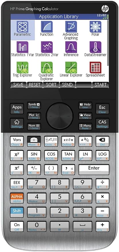 HP Prime Graphing Calculator – Multi-Touch 3.5" Color Display (HP)