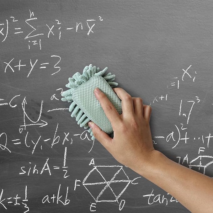 Mr. Pen- Magnetic Microfiber Shag Whiteboard Erasers, 4" x 6", 12 Pack | Bulk, Dual Surface, Washable Large Dry Erase Board Cleaner for Chalk, Marker, Classroom, Office, Home