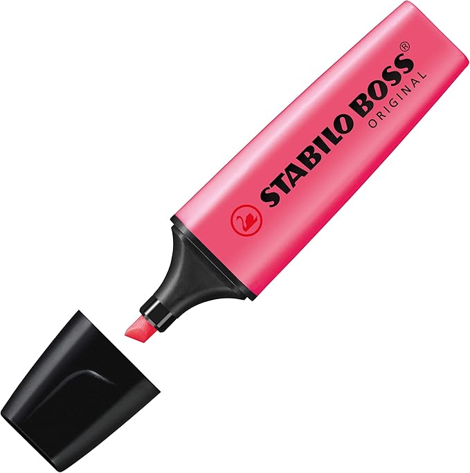 STABILO Boss Original Highlighter, Pink