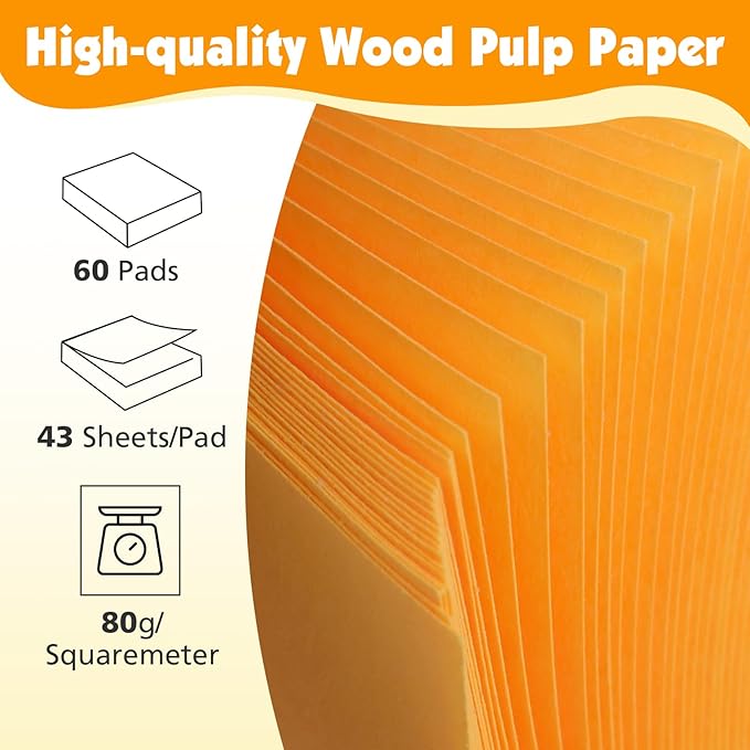 (60 Pack) Sticky Notes 1.5x2 Inches, 12 Bright Colors Self-Stick Note Pads Premium Mini Sticky Notes, Bulk Sticky Notes Pads for School, Office, Home