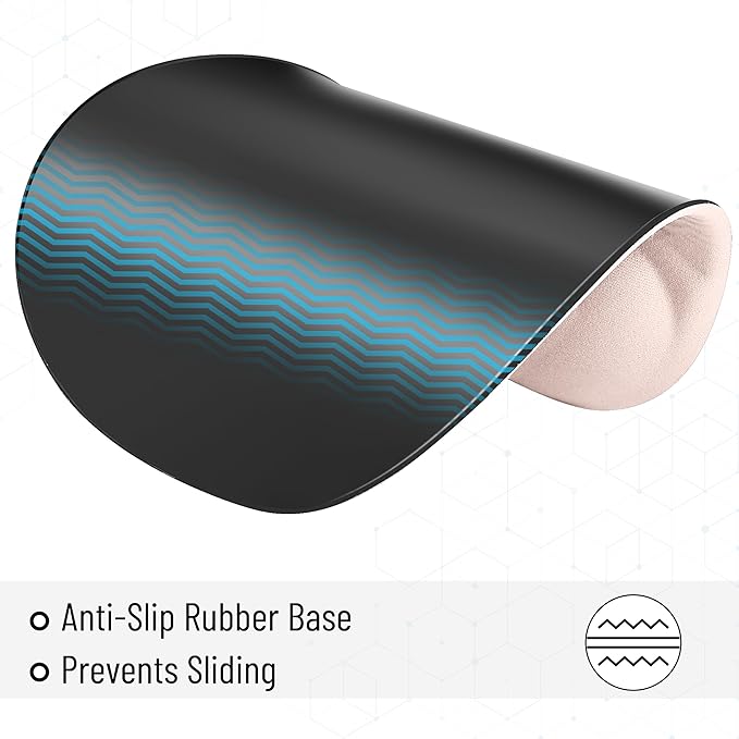 Mr. Pen- Ergonomic Mouse Pad With Wrist Support, Beige, Gel Gaming Pad