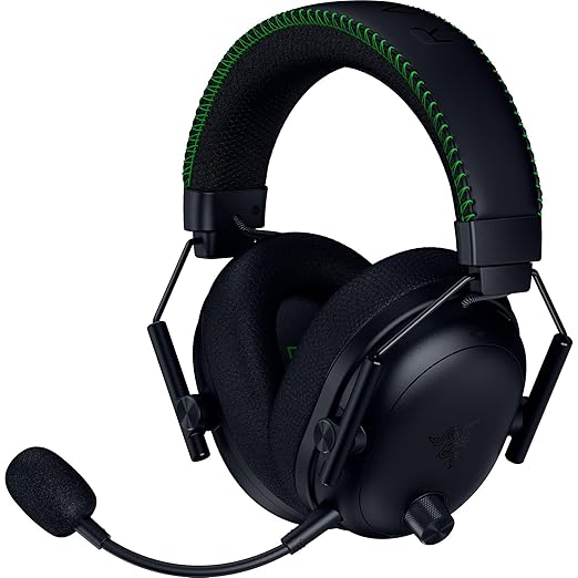 Razer BlackShark V3 Pro Wireless ANC Gaming Headset for Xbox: Full Band Mic - 50mm Drivers - 2.4 GHz, Bluetooth, USB, 3.5mm - Works with PC, Mac, PS5, Nintendo Switch - Long Battery Life - Black