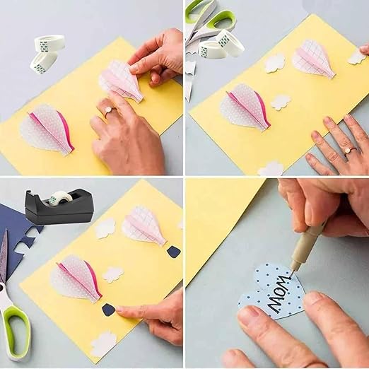 16 Rolls Invisible Tape 0.7 in x 1000 Inches 1 inch Core, for Office, Home, School