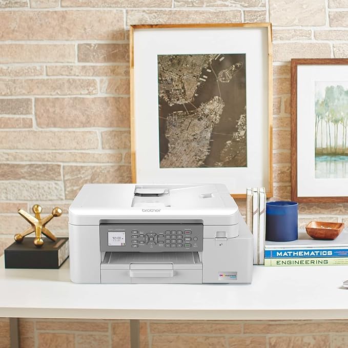 Brother MFC-J4335DW INKvestment Tank All-in-One Printer with Duplex and Wireless Printing Plus Up to 1-Year of Ink in-Box (Renewed Premium)