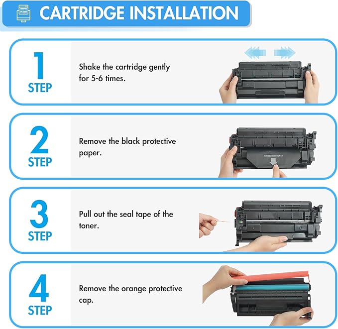 26A Toner Cartridge for HP Printer CF226A M426fdw Compatible for HP 26A Black Laserjet Toner Cartridge 26X CF226X M402n MFP M426fdw M402dn M402 M402dw M402dne M426fdn M426 M426dw Printer Ink 2 Pack