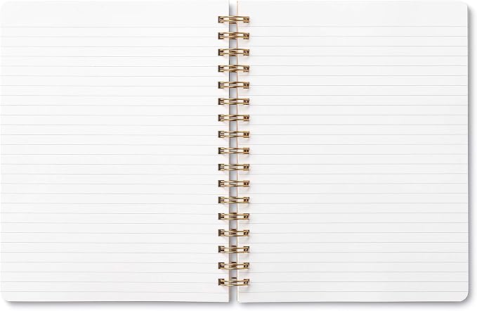 Compendium Spiral Notebook - Life Is Beautiful — A Designer Spiral Notebook with 192 Lined Pages, College Ruled, 7.0”W x 9.25”H