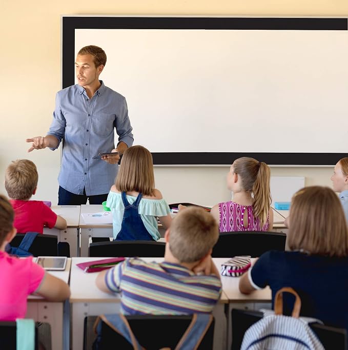 Teacher Created Resources Black Straight Rolled Border Trim - 50ft - Decorate Bulletin Boards, Walls, Desks, Windows, Doors, Lockers, Schools, Classrooms, Homeschool & Offices