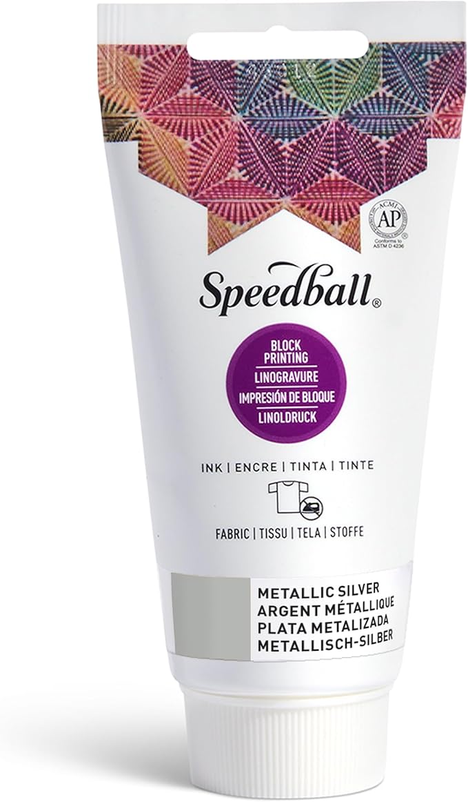 Speedball 003576 Fabric Block Printing Ink