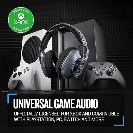 RIG 600 PRO HX Dual Wireless Universal Gaming Headset with 2.4GHz/Bluetooth for Xbox Series X|S, Xbox One, PlayStation PS4, PS5, Nintendo Switch, Switch 2, PC, Steam Deck, Android, iPhone – Urban Camo