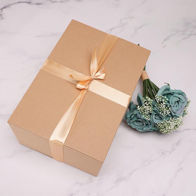 10x7x5 Shipping Boxes Set of 40, Kraft Boxes Mailers for Small Business | Brown Corrugated Cardboard Boxes Bulk for Shipping Packaging Moving Packing Mailing
