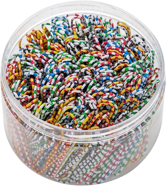 Paper Clips Colorful, 300PCS Jumbo 2 inch, Durable and Rustproof, Large Great for Office School Organizing