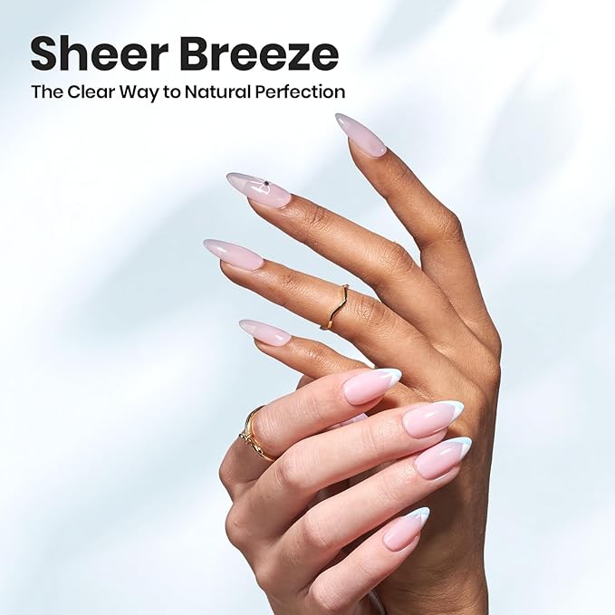 Beetles Builder Gel for Nails 2Pcs, 7 in 1 Clear Building Gel Set HEMA-FREE&TPO FREE with Nail Brush, for Strengthening Natural Nail Apex & Extension DIY Salon at Home,UV LED Lamp Cured
