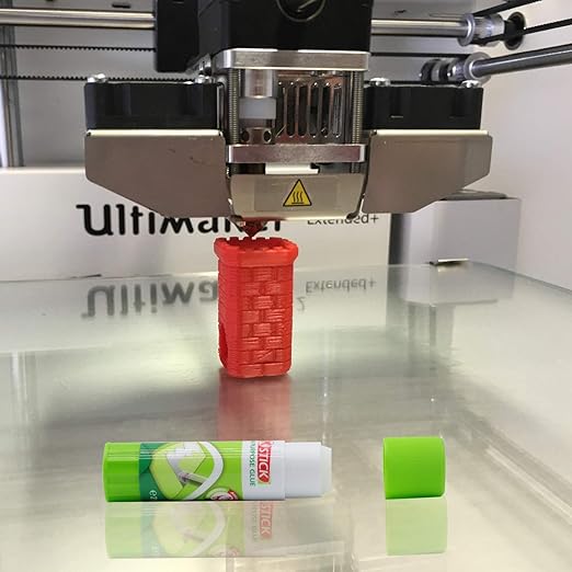 3D Printer Glue Sticks, FENGWANGLI 3D Printing Adhesive for Hot Bed Warping, PVP Solid 3D Print Gloop for Filament PLA Glass ABS PETG PC PA TPU(Pack of 4)