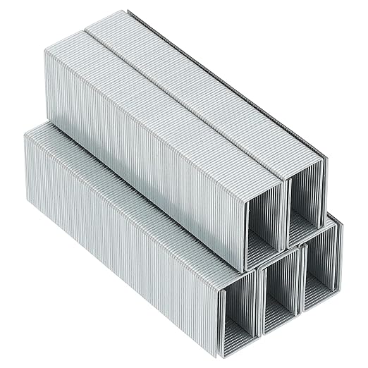 M&G 23/23 Heavy Duty Staples for Stapler, 5000pcs(1000pcs Per Box) Staples 210 Sheets Capacity for Standard Stapler Smooth Stapling for Home Office Supplies, Silver