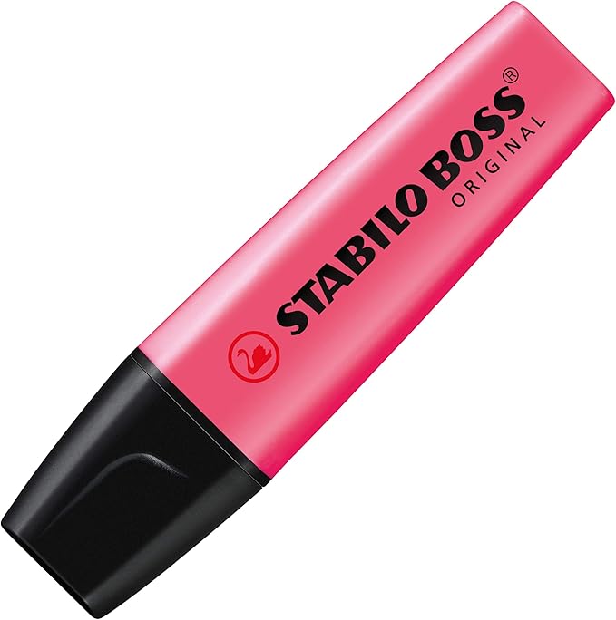 STABILO Boss Original Highlighter, Pink