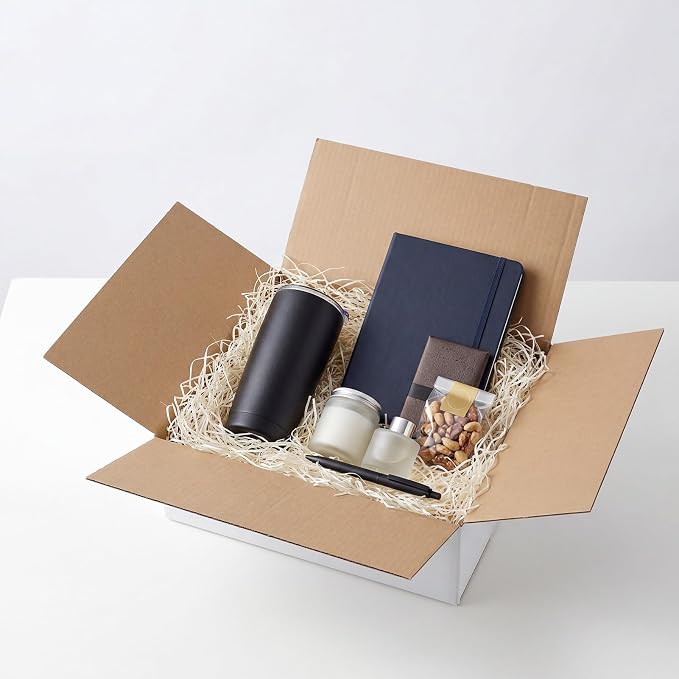Hoikwo 12x12x4 Shipping Boxes Set of 25 | White Corrugated Cardboard Box for Small Business for Packaging Mailing