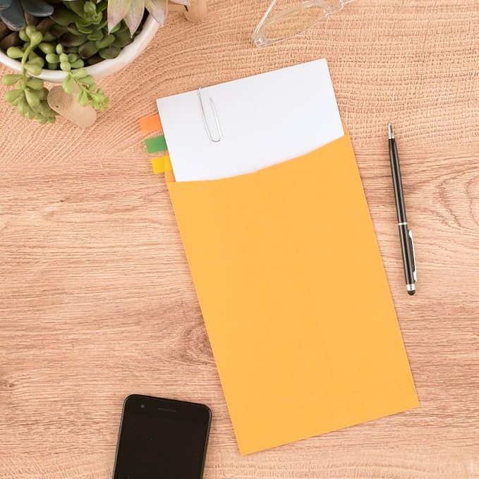Mead Envelopes,Letter Size 9" x 12",Press-It Seal-It Self Adhesive Closure,Brown Kraft All-Purpose 24-lb Paper,Manila Mailing Envelopes,(76086),25 Count (Pack of 12)