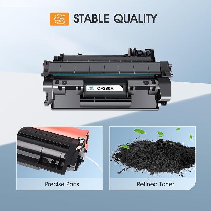 80A CF280A Toner Cartridge Black M401dn Compatible for HP CF280A CF280X 80X | Compatible for HP 80A Toner LaserJet Pro 400 M401n M401dn MFP M425dn M401dne M401dw M425dw M401 M425 Printer Ink 2-Pack