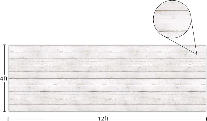 Teacher Created Resources White Shiplap Better Than Paper® Bulletin Board Roll (TCR77498)