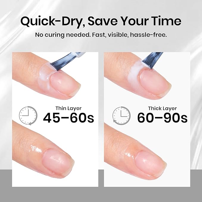 Beetles Odorless Liquid Latex for Nails 15ml - White Latex Nail Polish Barrier Peel Off Cuticle Guard for Gel Polish Protector Fingers Air Dry Nail Art Cuticle Protectors with Stick Gifts for Women