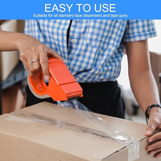 Heavy Duty Clear Packing Tape 110 Yards Per Roll (36 Rolls) - 2 Inch Width 1.6 Mil Thick, Strong Pressure-Sensitive Adhesive Packing Tape for Office Storage Moving Mailing Packaging and Shipping
