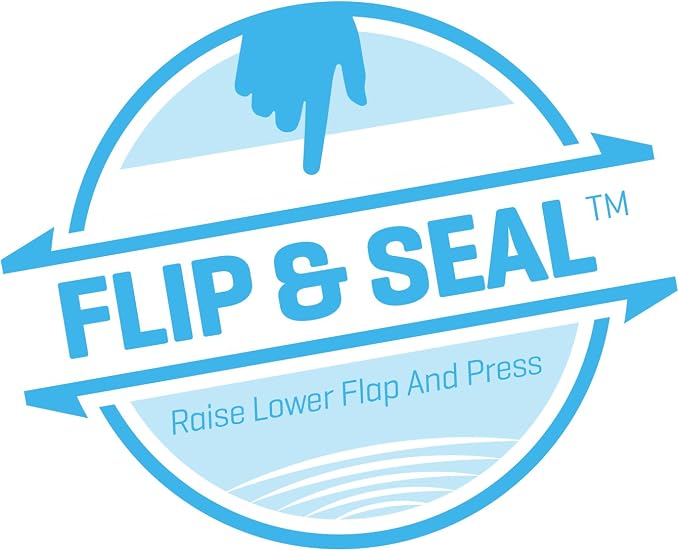 Aimoh #9 Envelopes Self Seal Flip Security Envelopes Double Window 2500ct | Flip & Seal, for Invoices, Statements, Documents, Flip & Seal Adhesive, Security Tinted, 3-7/8 x 8-7/8, 24 lb Paper (30109)