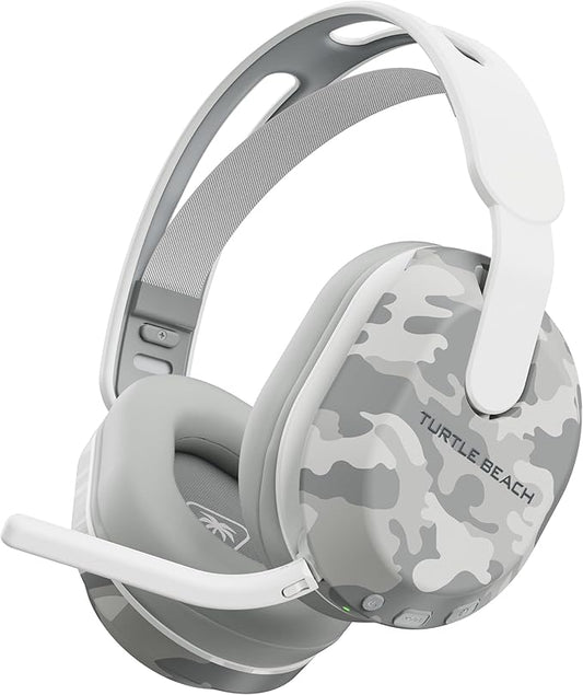 Turtle Beach Stealth 500 Wireless Gaming Headset Licensed for Xbox Series X|S, Compatible with Xbox One, Bluetooth, PC, Mobile, 40 Hr Battery, Memory Foam Cushions, Flip-to-Mute Mic – Arctic Camo