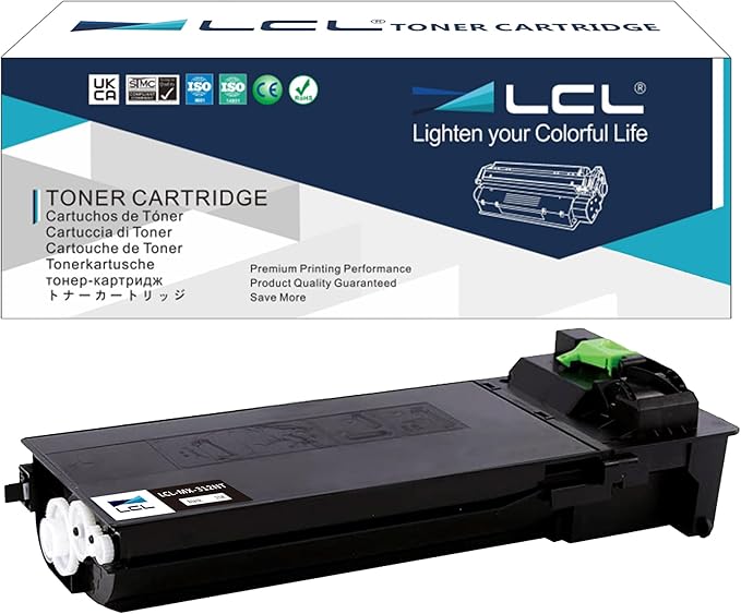 LCL Compatible Toner Cartridge Replacement for Sharp MX-312NT MX312NT MX-M260 MX-M264N MX-M310 MX-M314N MX-M354N (1-Pack Black)