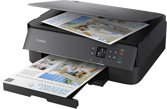 Canon TS6420 All-in-One Wireless Printer, Black